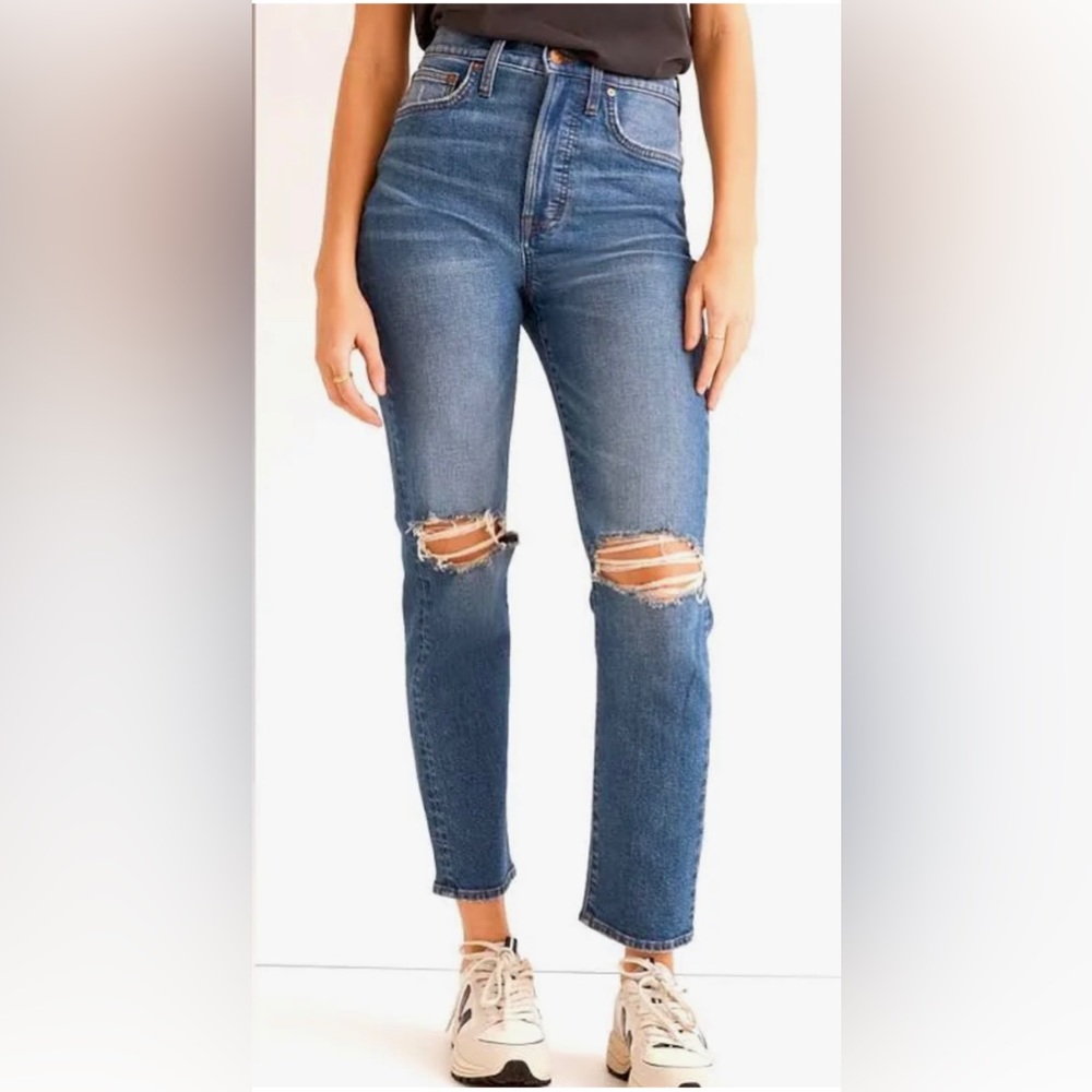 Madewell. The Perfect Vintage Crop Jean. 26P.